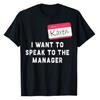 Costum Halloween Karen - Tricou Amuzant Hello Numele meu este Karen Vreau să vorbesc cu managerul Ziceri Citat Tricou Grafic Topuri