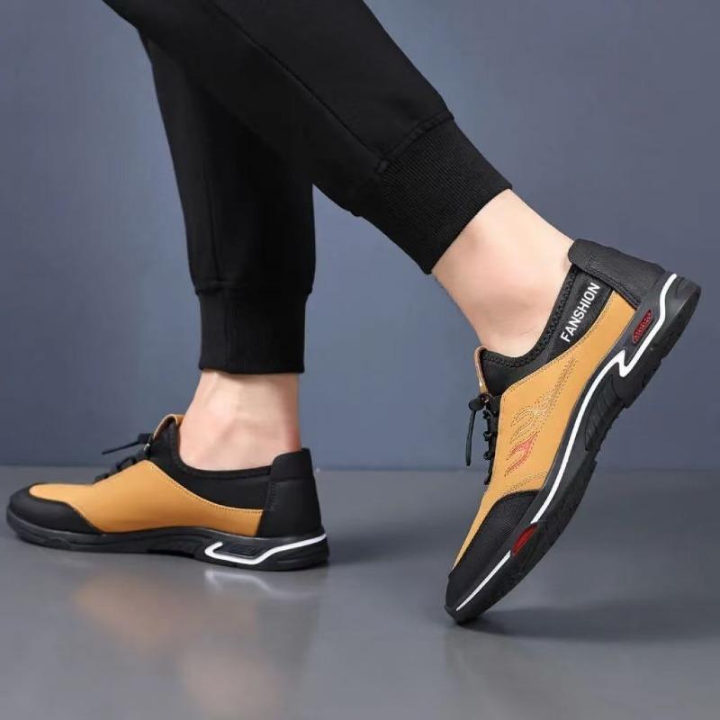 Men's sports shoes spring casual shoes one-pedal men's shoes lightweight soft sole fashion versatile work shoes