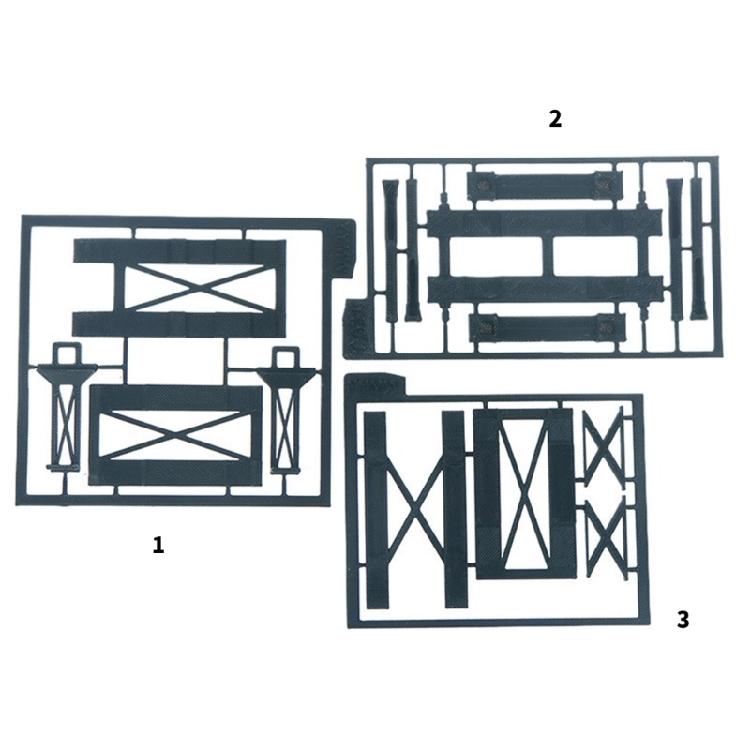 Model Vehicle Garage 2 Level Organization Stand 1/64 Scale Car Model Display Rack Assembly Kits Stable Showcase Platform