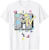 MTV Retro Shape Design Logo Graphic T-Shirt T-Shirt