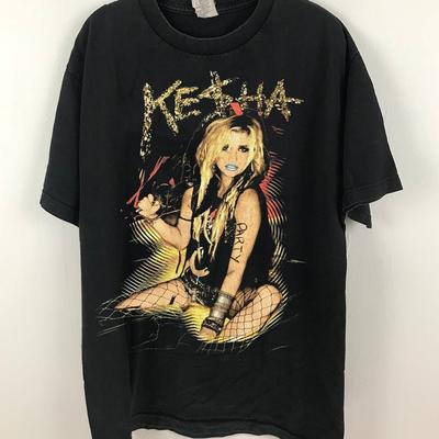 Kesha Get Sleazy 2011 Concert Tour Short Sleeve Black All Size Shirt 16D148 Unisex T-Shirt