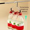 1pcs Versatile Manganese Steel Round Hook - Perfect for Hats, Ties, Scarves & Bags, Strong Load-Bearing, Non-Deformable