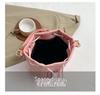 Women's Retro Fashion Bucket Bag - Single Shoulder & Crossbody Handbag