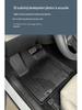 Eco-friendly TPE Floor and Seat Back Mats for 2024-2025 BYD Yuan UP, Including Trunk Mat
