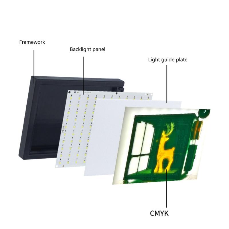Multicolor Illuminations Board For 3D Printing Projects ABS Construction Universal Compatibility Low Power Consumption