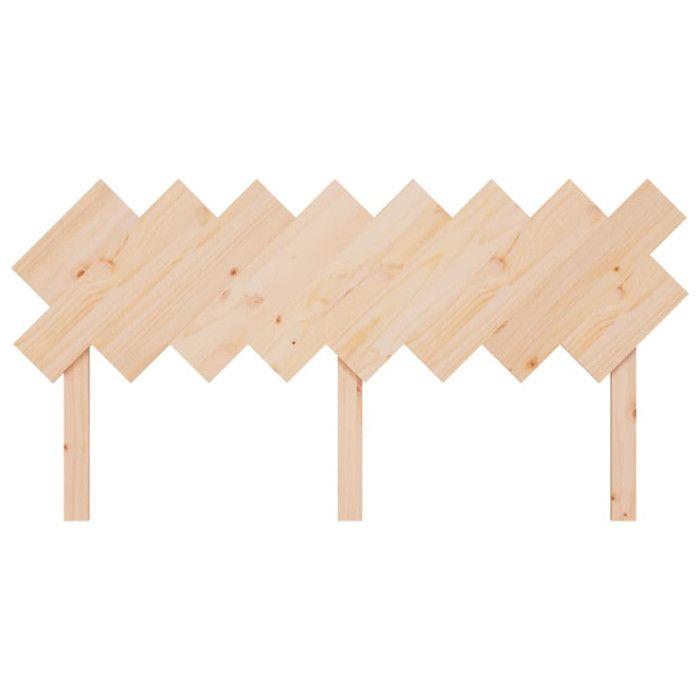 VidaXL Headboard 159.5x3x80.5 Cm Solid Pine Wood 819230