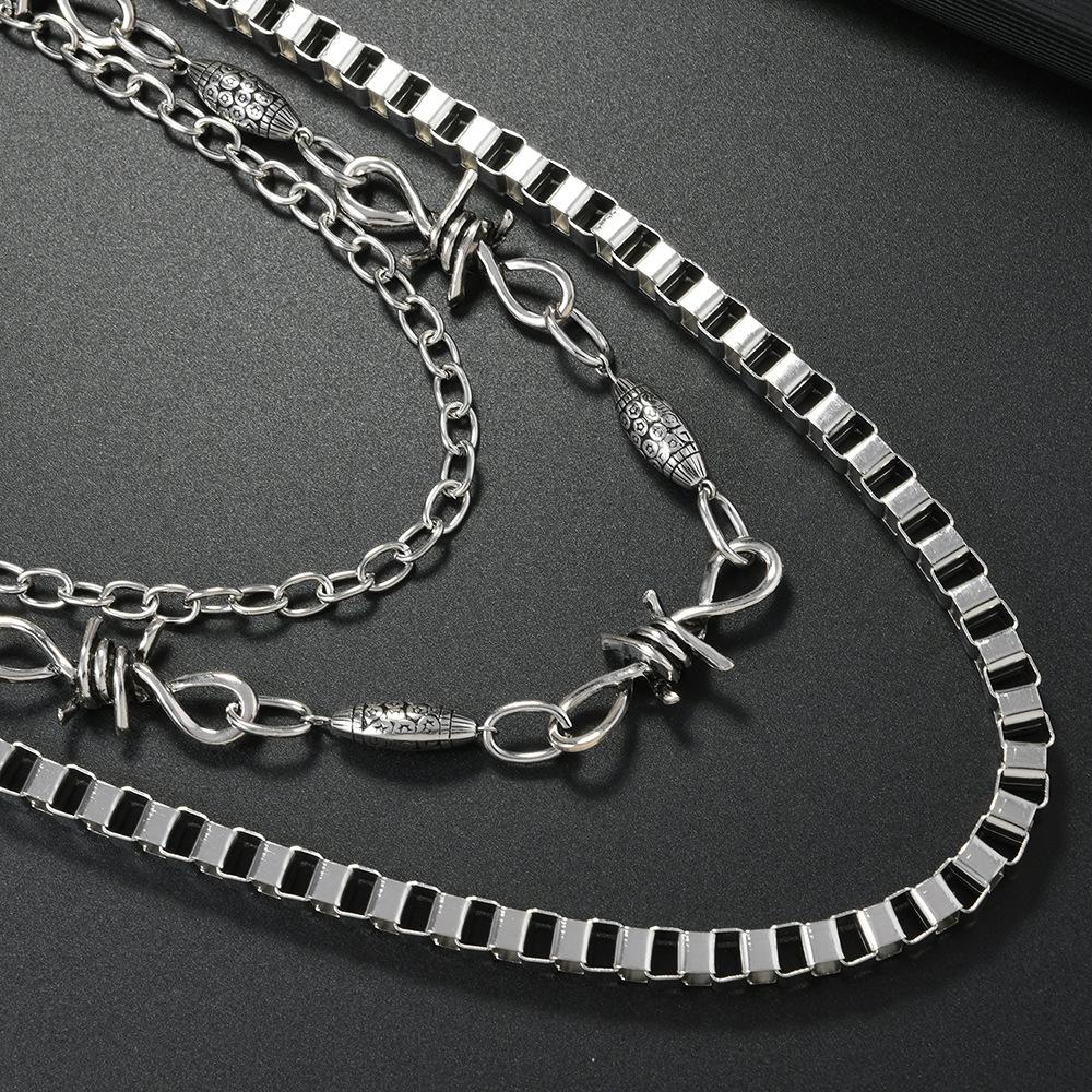Punk Hip-Hop Style Multi-Layer Jeans Pants Waist Chain Fashion Trend Stage Performance Accessories Personality Body Chain