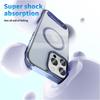 For iPhone 16 Pro Case Compatible with MagSafe Folding Kickstand Anti Drop PC + TPU Back Cover