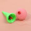 10/5/3PCS Ice Cream Cone Shooters Fun Foam Ball Launcher Bouncing Ball Toys Kids Birthday Party Favors School Rewards