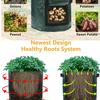 1PC Garden Potato Grow Bag PE Fabrics Gardening Thicken Pot Vegetables Planter Tub with Handles and Access Flap