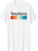 Vintage Texarkana TX Texas USA Retro Design T-Shirt
