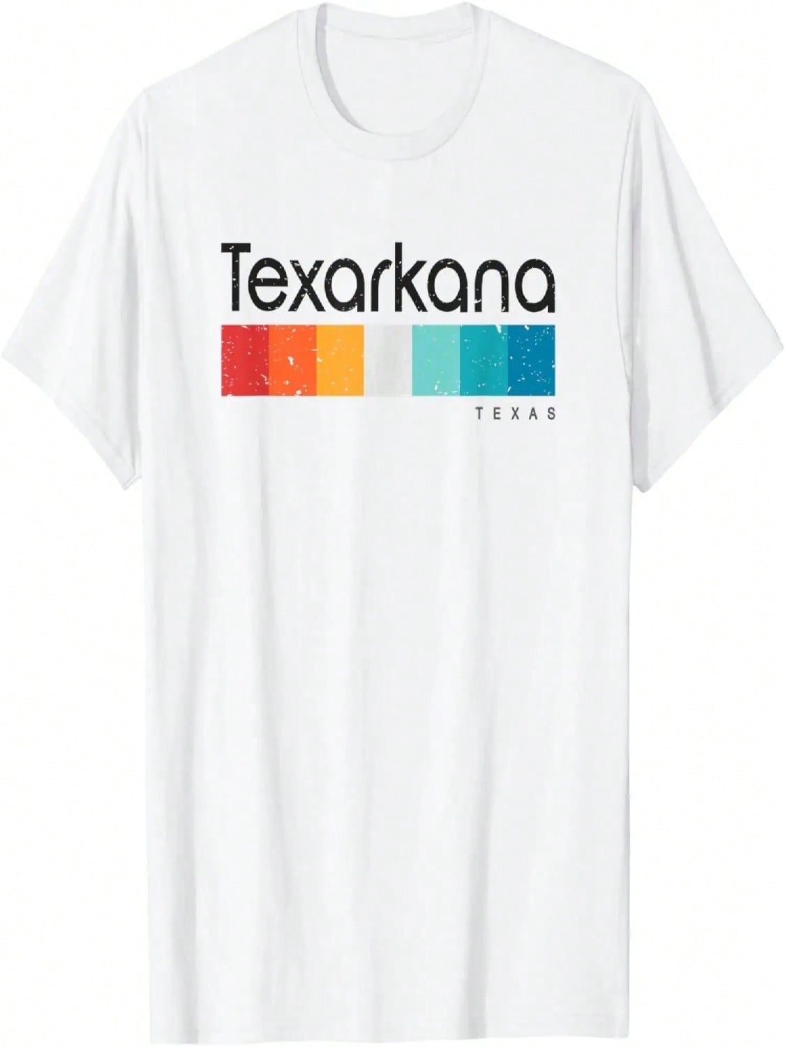 Vintage Texarkana TX Texas USA Retro Design T-Shirt S разноцветный