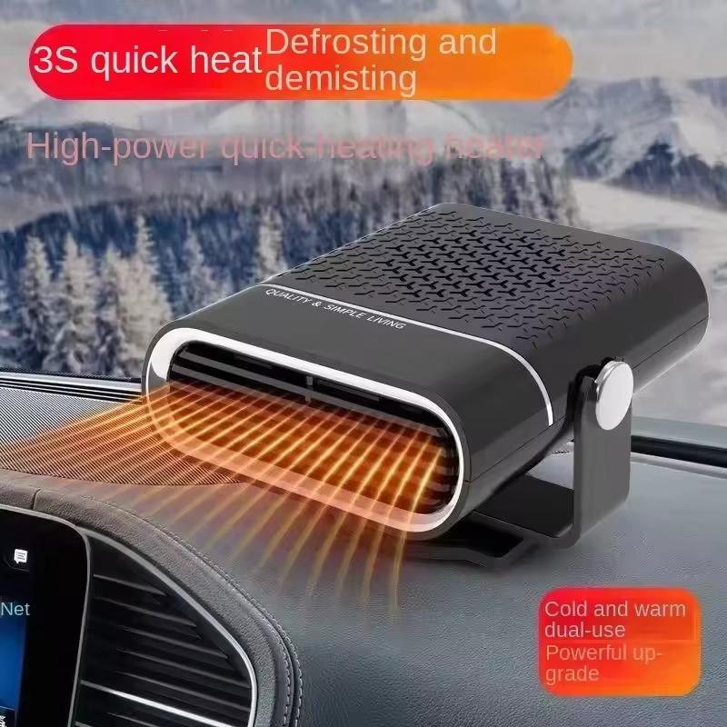 Tragbarer Autoheizlüfter 12V/24V 150W/260W Autoheizung Elektrische Kühlung Heizung Auto Windschutzscheibenentfroster Entnebler Entfroster