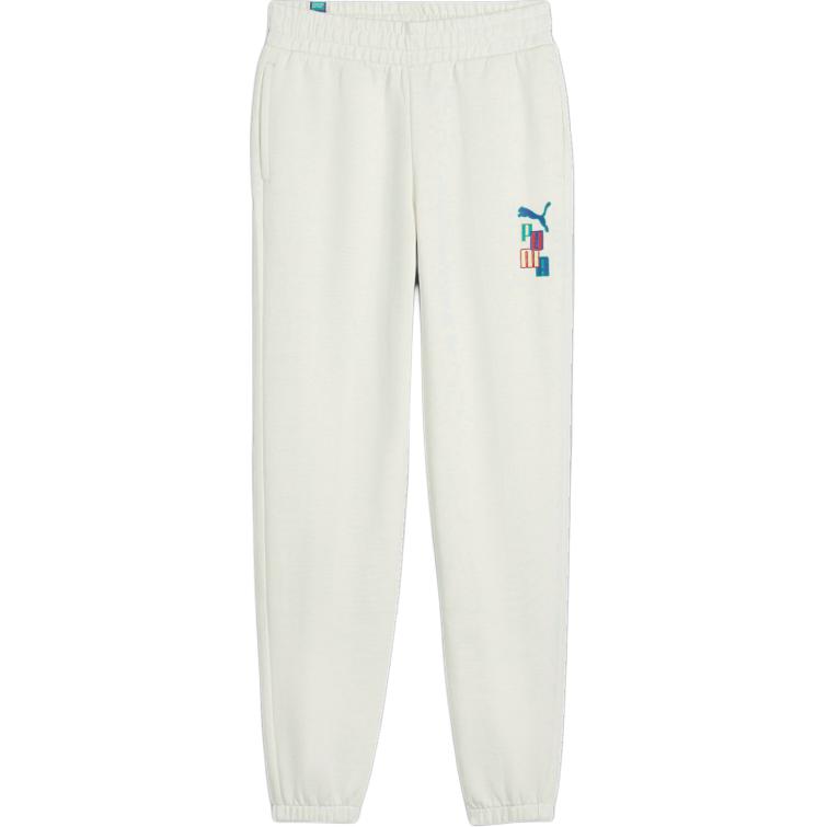 PUMA Kids Bottom READY SET BETTER Cotton Linen Blend Natural Teenagers 679271-99 128