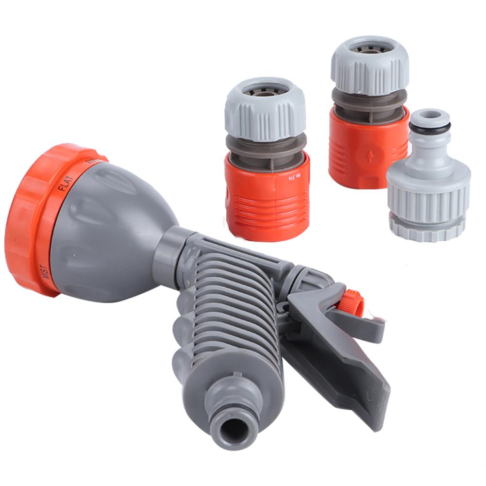 8‑Functions Spray Nozzle High Pressure Garden Hose Sprayer for Watering Irrigation Car Washing