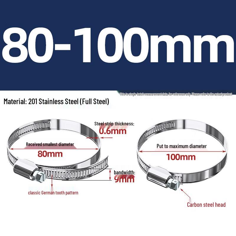 German Stainless Steel Hose Clamps