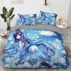 Anime Kawai Japan Anime Loli Comfortable Duvet Comfortable Quilt Cover Pilowcase Beding Set Children Bedrom Decoration Home Textile