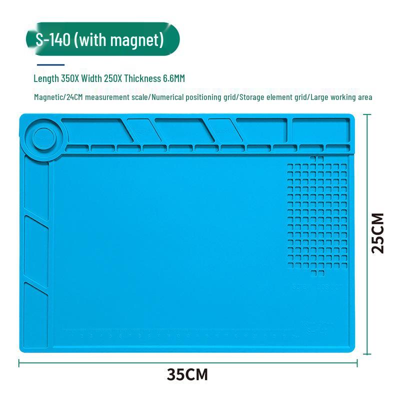 Magnetic Anti-Slip Silicone Repair Pad for Electronics
