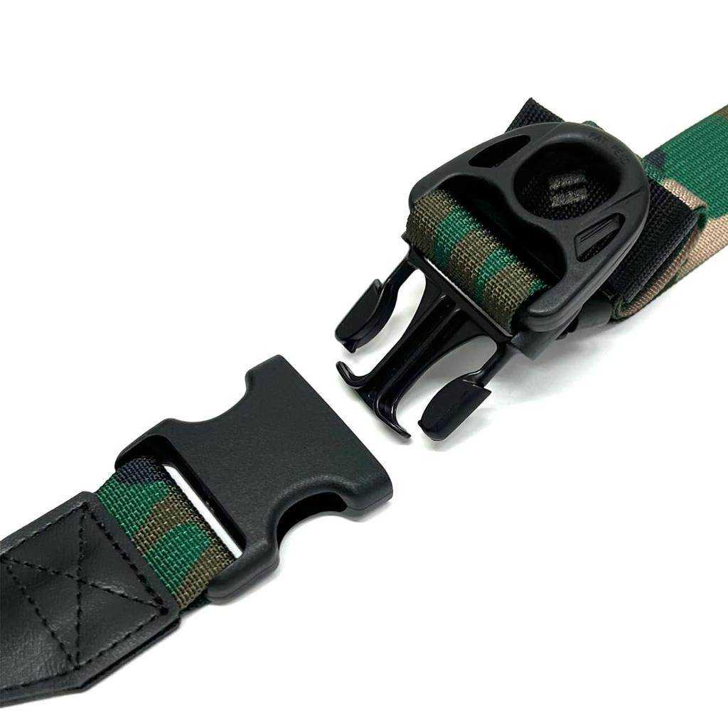 DIAGNL Ninja Camera Strap 38mm Camo Neck Detachable Shoulder Strap (Green Camo) Strap,