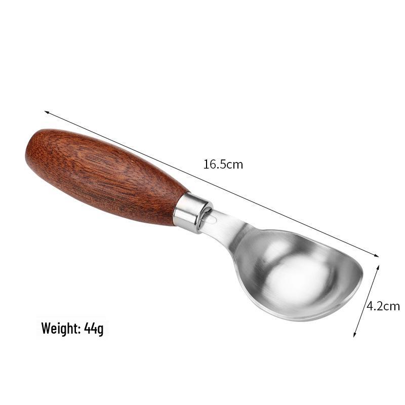 In Stock: Stainless Steel Ice Cream & Fruit Baller - Press-Type Scoop