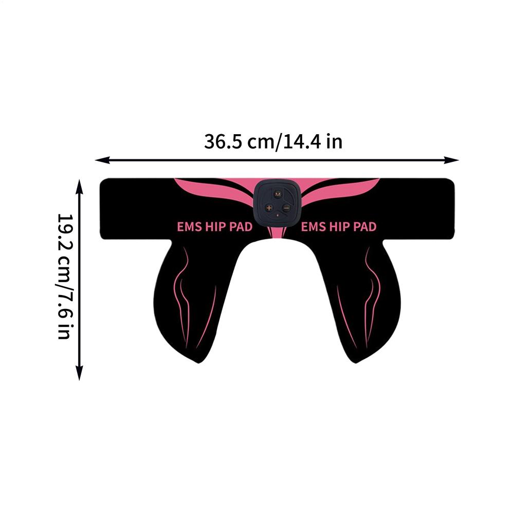 Тренажер для бедер 6 режимов 18 уровней Тренажер для мышц бедер Электронный стимулятор мышц для тренировок Упражнений Домашний спортзал Фитнес Пилатес Йога