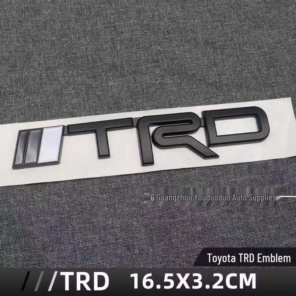 

Наклейки та емблеми кузова TRD для Toyota Tundra, Sequoia, 4RUNNER
