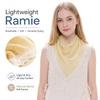 Ribbon Style Shawl Wrap Ramie Bandana New Headscarf  Women