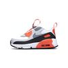 Air Max 90 Toggle Mid Top Toddler Shoes Gray White Orange Infant And Toddler CV0065-100