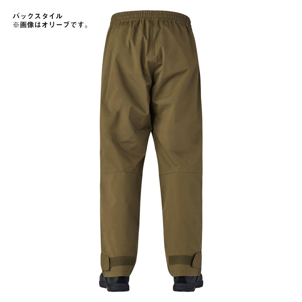 Rain Pants Black 3XL [Daiwa] 25DR-3625P