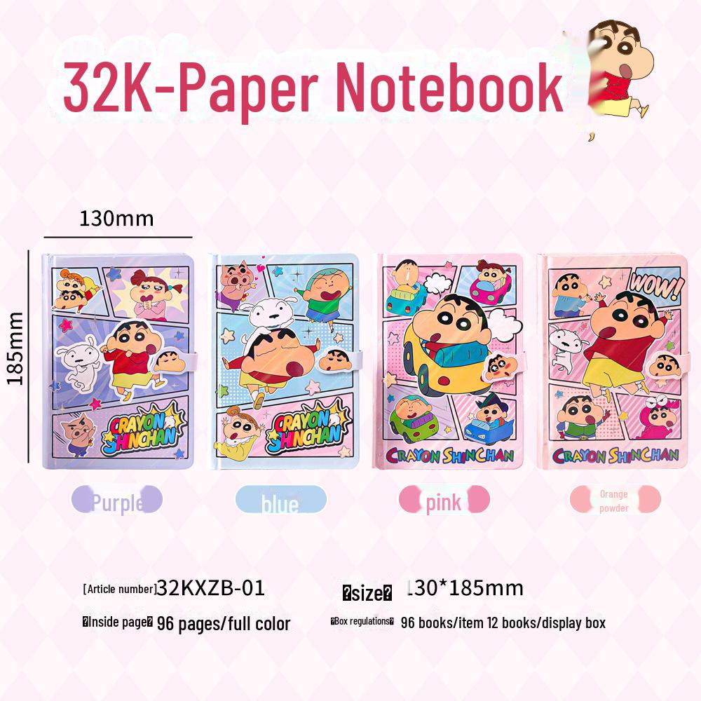 

Магнитный блокнот с рисунком из мультфильма «Crayon Shin-chan» — милые канцелярские принадлежности для студентов и подарки для детей