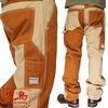 Kojima Jeans Work Painter Made in One Fuji Brown Beige 38 Multi-Combo Pants, Pants, Japan, Wash, Kinbai, RNB-1084F - -