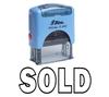 SOLD Self Inking Rubber Stamp Office Stationary Custom Shiny Stamp