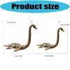 Metal Animal Shelf Decors Accent,Nessies Figurines Tabletop Centerpieces Home Decorations Nessies Decorative Objects