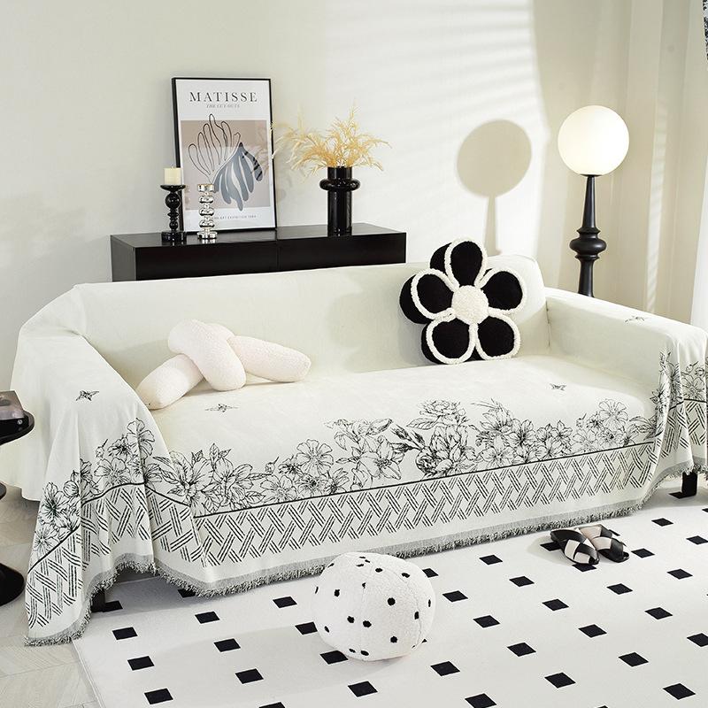 Sofa Cover Towel New Four Seasons Universal Anti-Scratching Sofa Cover Cloth Full Covered Sofa Cover Non-Slip Sofa Cover Dustproof