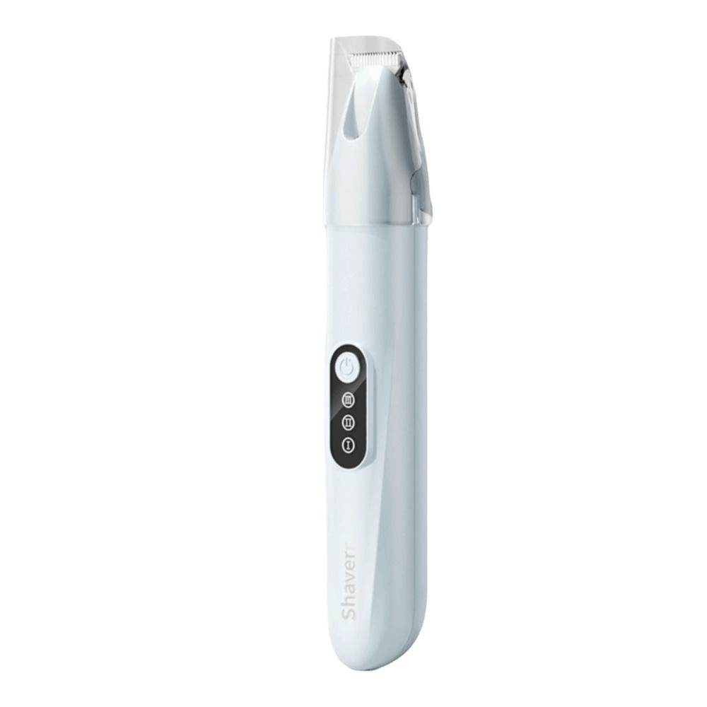 

Electric Pet Hair Trimmer Professional Quiet Operation Pet Grooming Clippers with LED USB Charging Cat Electric Shaver синій