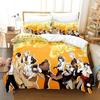 Bungou Stray Dogs S4 Beding Set Single Twin Ful Quen King-Sized Dimensionsd Dimensions Bed Linen Set Adult People Kid Bedrom Duvetcover Sets Anime Bed