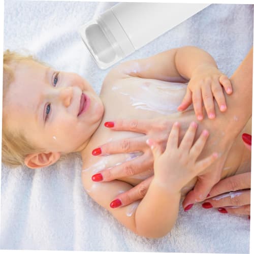 Vaguelly Powder Puff Box, Toddler Powder Storage Bottle, Talcum Powder Puff, Body Powder Holder, Travel Compact Design, Loose Powder Container, Colors