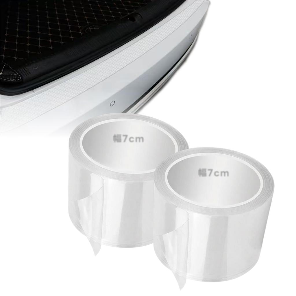 Broadwatch Protection 5m Protector Car Waterproof 7cm Width Film, Length, Film, Tape, (Transparent / / 2-Pack)