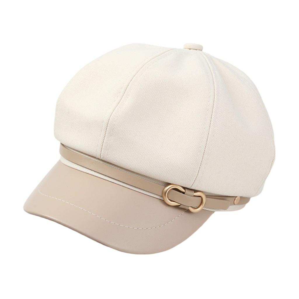 Retro Beret Painter Caps for Girls Fashionable Soft Fabric Winter Warm Caps for Outing Travelling Vacation