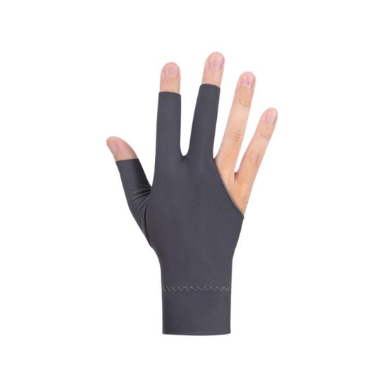 1Pc 3-Finger Billiards Glove Anti-slip Sweat-absorbing Breathable Men Women Right Hand Snooker Cue Sport