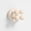 Storage Hook, Wall Mounted Shaver Holder, Toothbrush Holder, 6/1 Piece, Bathroom Non Flushing Silicone Hook, Shaver Holder
