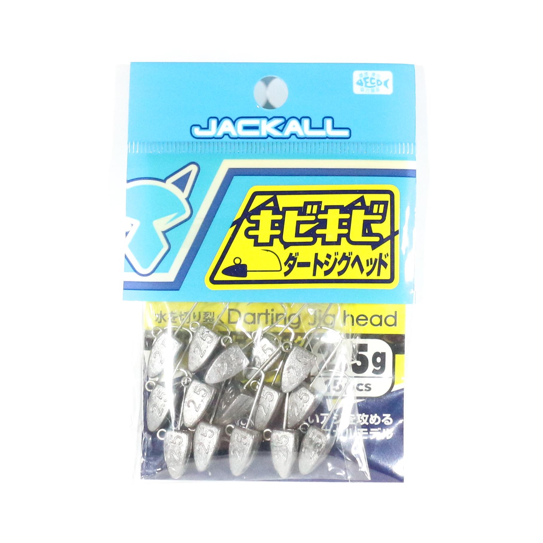 

Джиг-головка Jackall Kibi Kibi Dart 15 шт. Оптовая упаковка 2,5 грамма (3935)