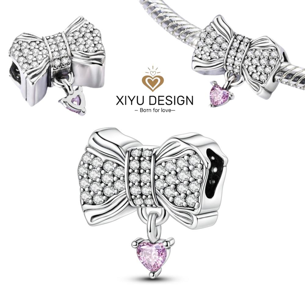 Splittable Mother Daughter Dangle Charm Bead Component Bead Components Compatible With Authentic Original Bracelet High Quality Fine Jewelry Designed