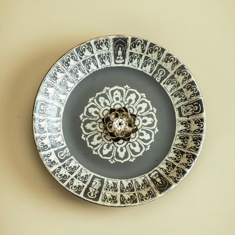 

Dunhuang Lotus Incense Holder - No Ash Falling, Ideal for Agarwood & Sandalwood Tea Ceremonies