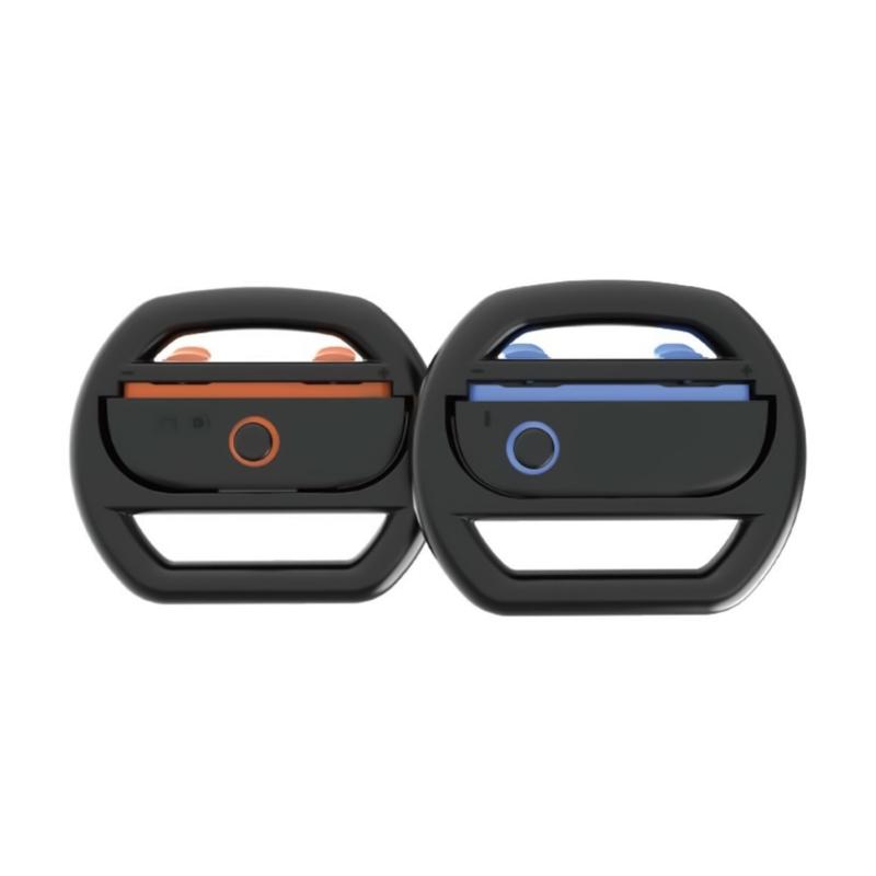 Portable Racing Wheel Attachment Featuring Not Slip Design & Responsive Action Button Suitable for Console Gaming