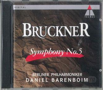 

CD BRUCKNER DANIEL BARENBOIM Berliner Philharmoniker Daniel Bar 9031732712 TELDEC Germany Classical Used