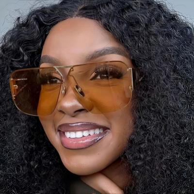Exquisite Avant-Garde Durable Pilot Metal Frame Neutral Outdoor Rravel And Driving And Party UV400 Gradient Sunscreen Sunglasses