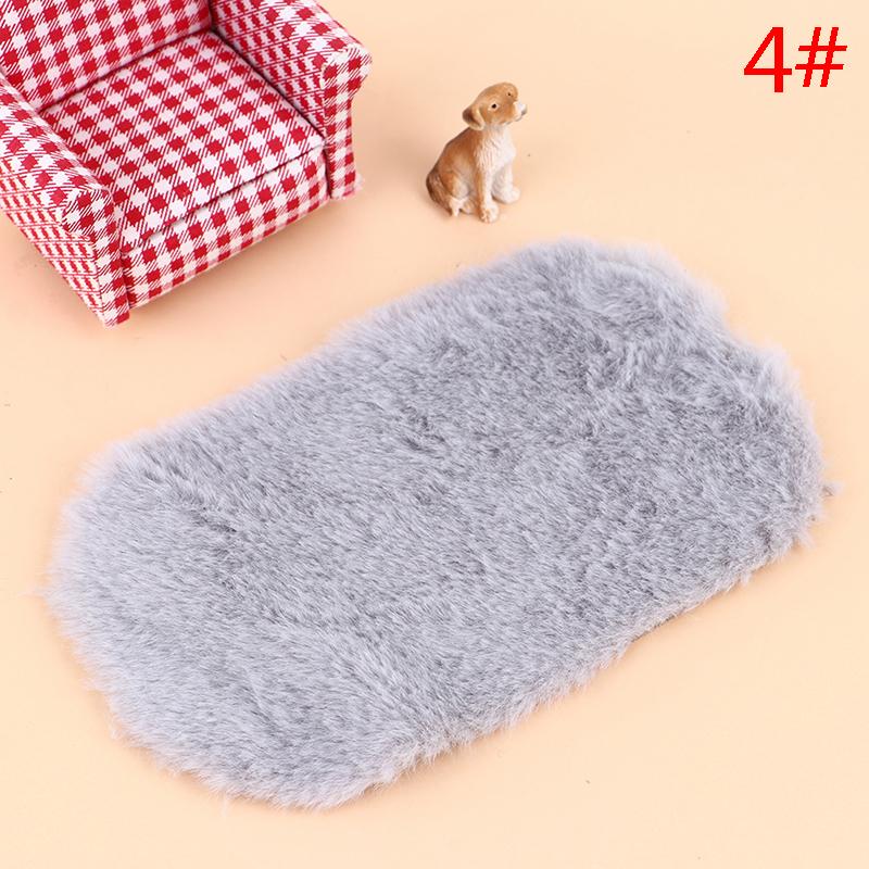 1/12 1:12 Dollhouse Mini Carpet Mat 1:12 Dollhouse Miniature Casa De Boneca Dollhouse Accessories Kit