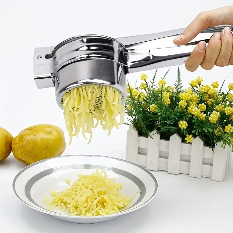 3 in 1 Potato Puree Press Potato Press Lemon Juicer Potato Masher Multi-Function Juicer Stainless Steel Potato Masher, Kitchen Vegetable Masher