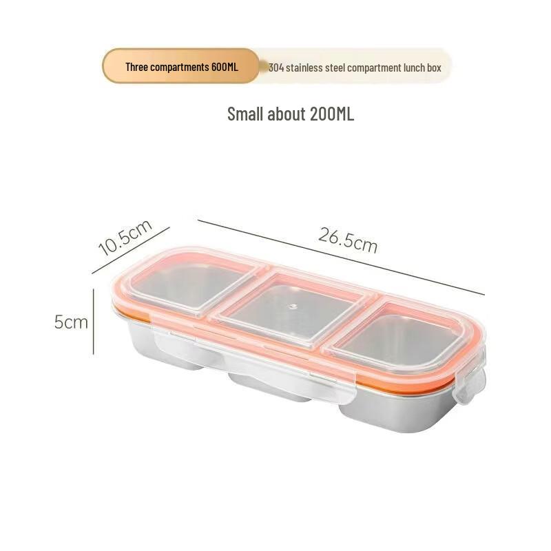 304 Stainless Steel Fresh-keeping Lunch Box